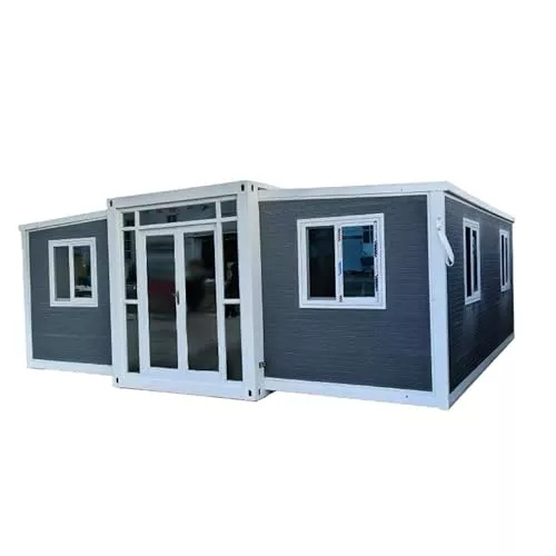 Casa prefabricada para Vivir, casa pequeña de 1 a 8 dormitorios con Cocina y baño Totalmente Equipado