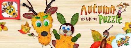 123 Kids Fun Autumn Puzzle, una divertida app para tu móvil
