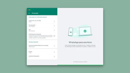 Privacidad WhatsApp Web