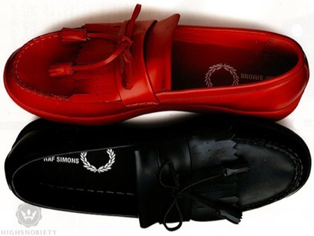 Raf Simons para Fred Perry colección calzado Primavera-Verano 2009