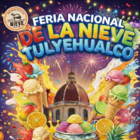 De mamey a pétalos de rosa son los sabores que encontrarás en la Feria Nacional de la Nieve 2026 al sur de CDMX