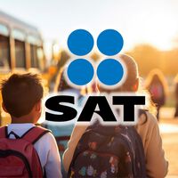 Transporte escolar es deducible de impuestos en México, pero sólo si cumples estas condiciones: SAT 