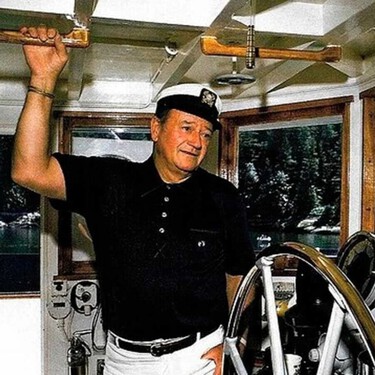 El rodaje de una película llevó a John Wayne hasta España en 1963, donde aprovechó su yate para pasar el verano navegando por nuestras costas