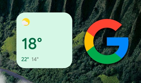 Los widgets del tiempo de Google llegan a Android 12: así se ven en los escritorios