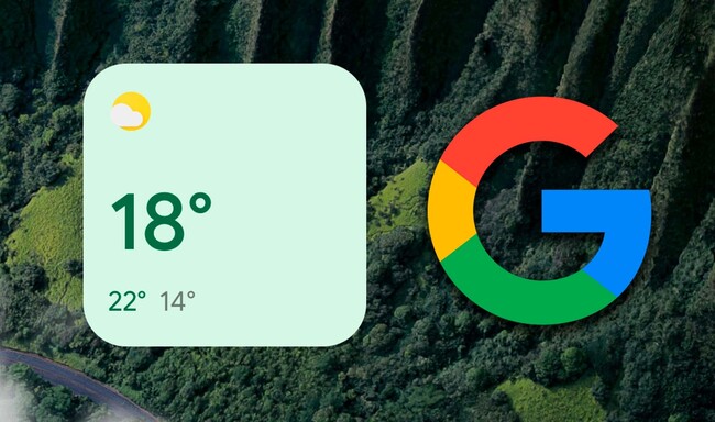 Google Widgets Tiempo
