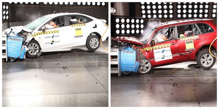 Chery Tiggo 3 reprueba y Chevrolet New Onix obtiene 5 estrellas en las pruebas de Latin NCAP