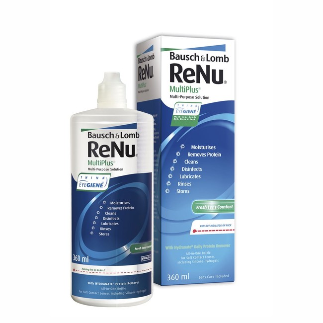 Renu Multiplus Solucion Unica Liquido Para Lentillas 500 Ml