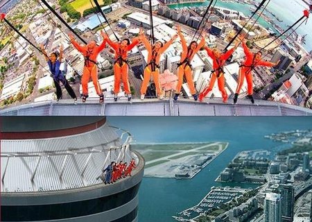 EdgeWalk, atracción de vértigo en la CN Tower de Toronto