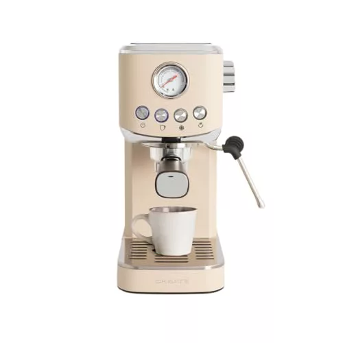 CREATE / THERA CLASSIC COMPACT COLD BREW/Cafetera express arena / 20 bares, semiatuomática, brazo doble salida, depósito 1,2L, café molido y monodosis ESE 55mm, con vaporizador, 1350W