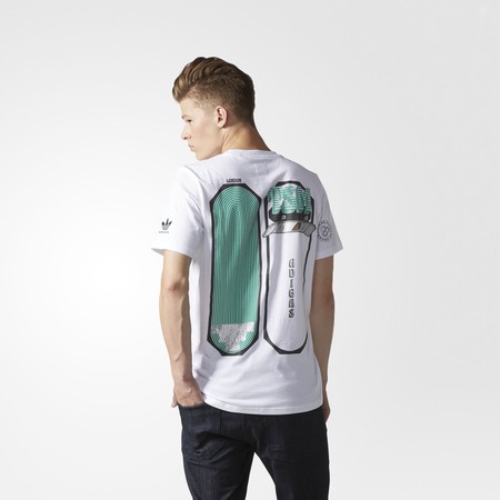 Una camiseta ilustrada por el gran Gasius para Adidas Originals