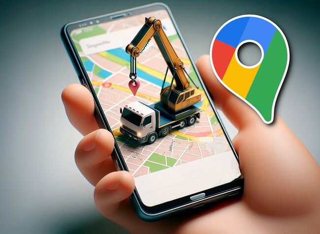 Google Maps Grúa