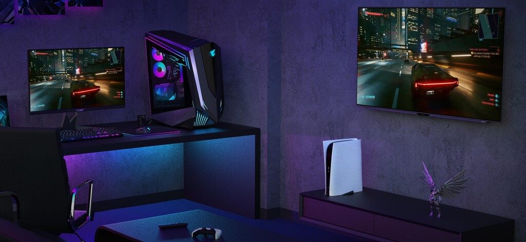 Gigabyte presenta el Aorus F048U, un impresionante monitor gaming con panel OLED de 48