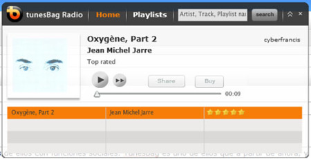 TunesBag, ahora disponible en el escritorio mediante adobe air