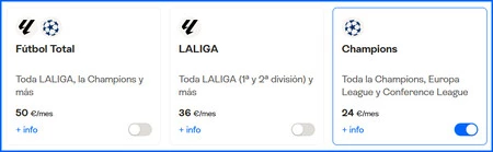 Paquetes Futbol Movistar 2026
