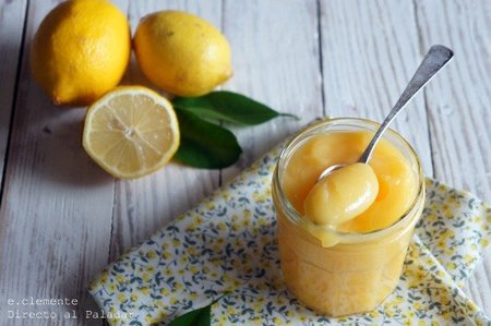 Lemon curd en microondas. Receta
