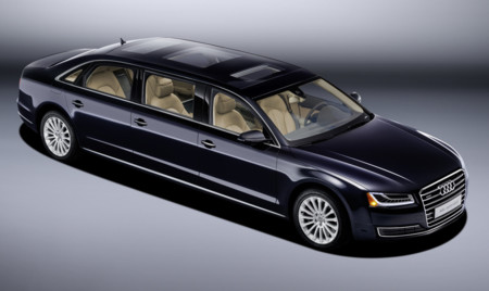 Audi A8 L extended: esta limusina XL de Audi mide 6,36 metros de largo