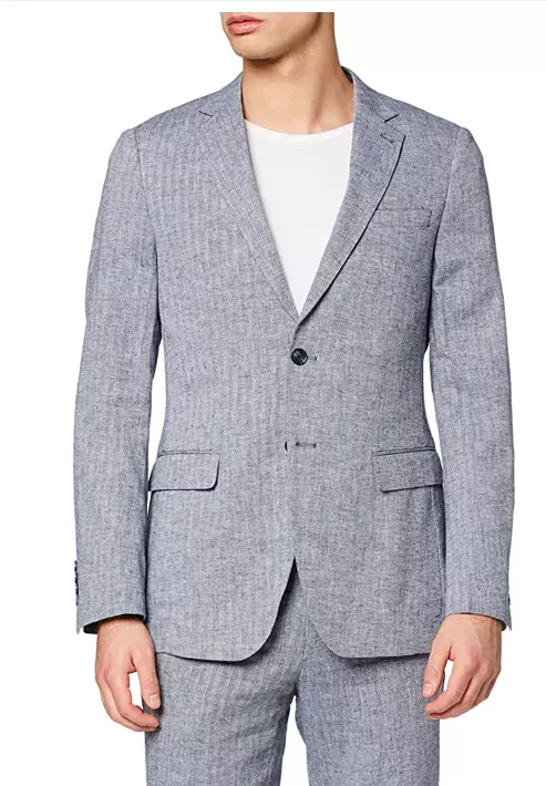 Blazer de lino Hombre