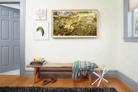 ¿Es un cuadro? No, es una pantalla 4K para mostrar tus obras de arte