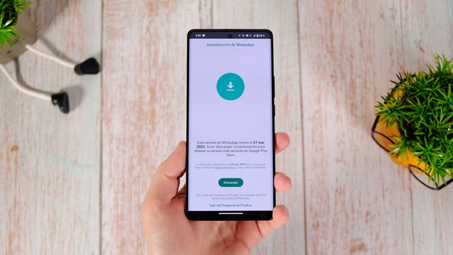 solucionar error versión whatsapp