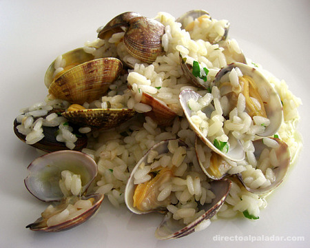 Receta de Arroz con almejas