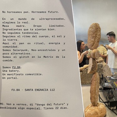 Fabián León (Masterchef 1) ha abierto la panadería del futuro: el pan del futuro cuesta 3,50 euros la barra