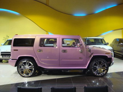 Hummer H2 Rosa