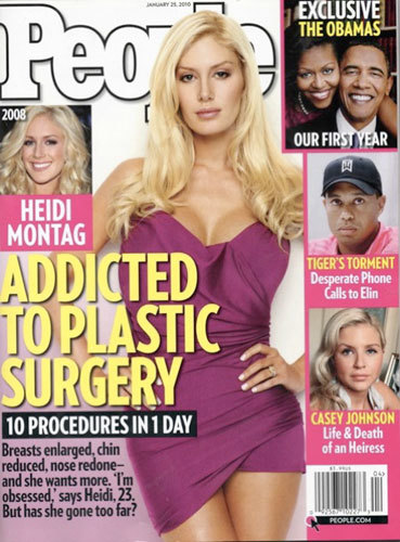 Heidi Montag adicta a la cirugía