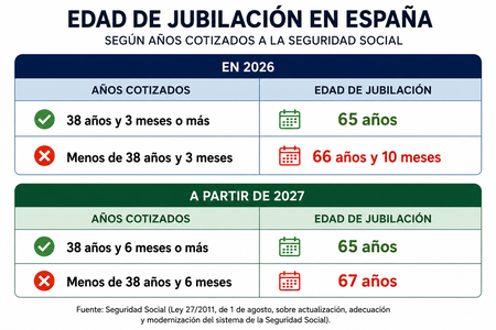 Edad Jubilacion Espana