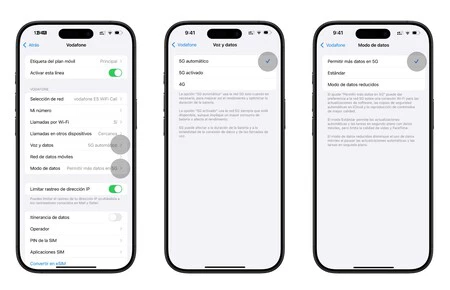 iPhone で 5G を有効にする