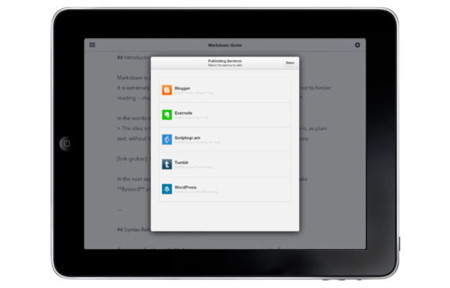 Byword, nueva versión con opción de publicación directa en Wordpress y más