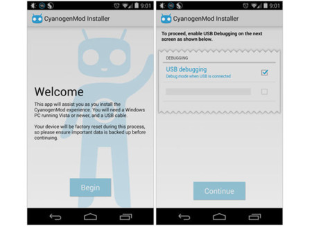 El instalador de CyanogenMod llega a la Google Play Store