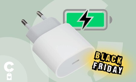 Más barato que nunca: el cargador de red de 20W oficial para el iPhone de Apple sólo cuesta 15 euros en el Black Friday de Amazon