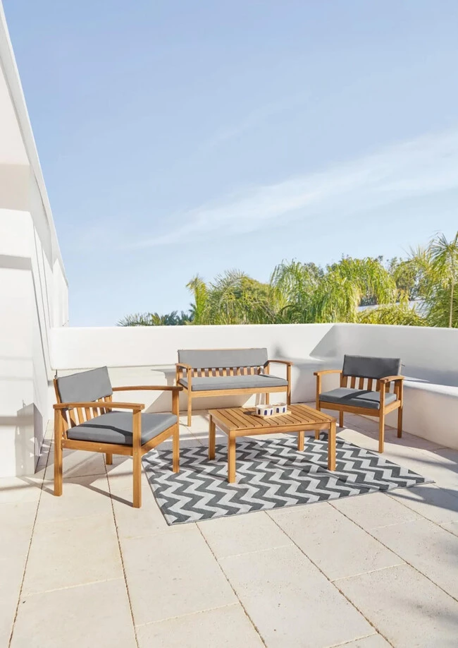 Set Muebles De Jardin Java