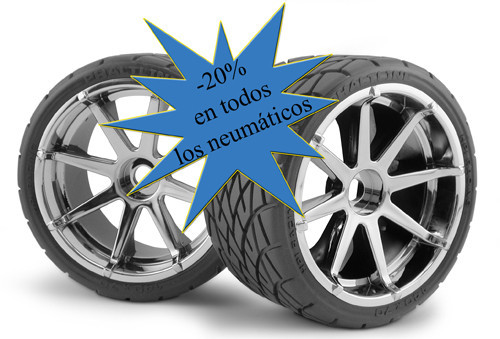 Neumáticos de coche: sustitúyelos ahorrando un 27%