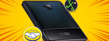 Power bank de diseño plano y con 20,000 mAh que pueden cargar desde tu laptop hasta cuatro celulares al mismo tiempo 