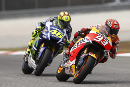 Marc Marquez Valentino Rossi Motogp Malasia 2015 3