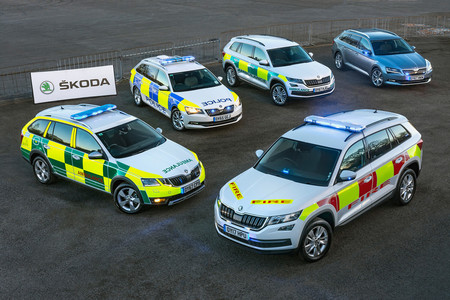 Skoda Flota Emergencias Reino Unido