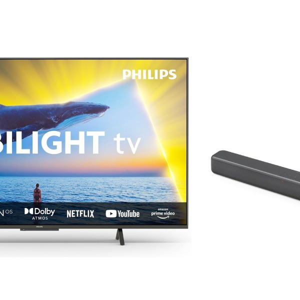 Philips Ambilight 65PUS8109 Smart TV 4K LED TAB5309 Barra de Sonido