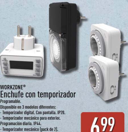 Enchufe Con Temporizador Aldi