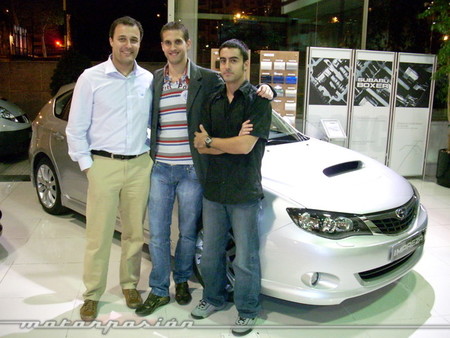 Con Esteban Viso y Daniel Seijo (2007)