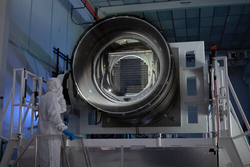 Equipamento gerará 20 terabytes de dados por noite durante 10 anos / Imagem: Observatório Vera Rubin
