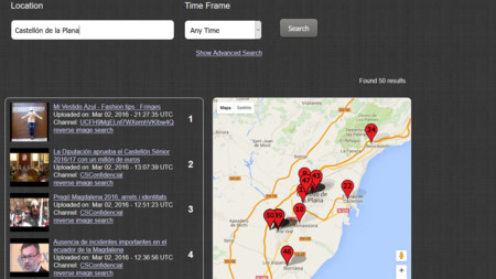 ¿Buscas vídeos de tus vecinos? Geo Search Tool encuentra en YouTube los grabados cerca de ti