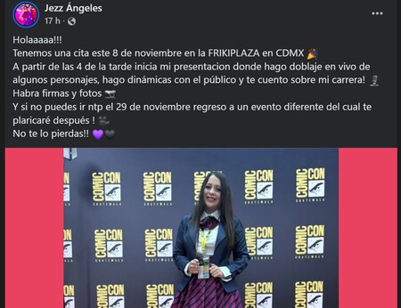 Actriz Zelda Dobalje Jessica Mexico Evento