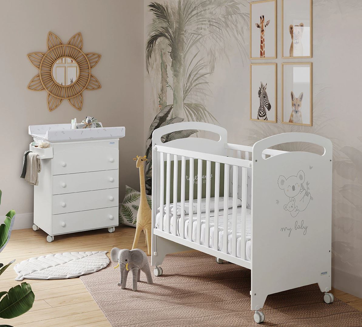 Cuna (60 x 120 cm.) Micuna My Baby Koala