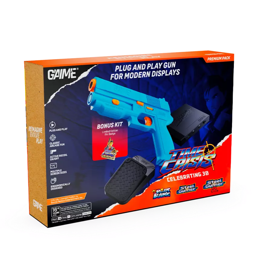 Time Crisis Celebrating 30 - Pack Premium