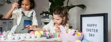 21 manualidades de Pascua fáciles y bonitas para hacer con los niños en Semana Santa
