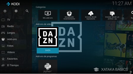 Lanzar Dazn