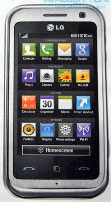 LG KM900, cuando la interfaz importa