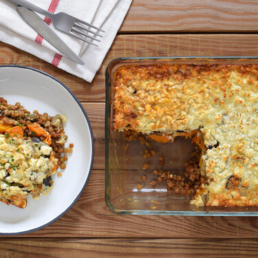 Es la versión vegetariana del plato más conocido de la cocina griega: igual de rico, pero más fácil y saludable 
