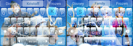 Swiftkey Frozen Everyone